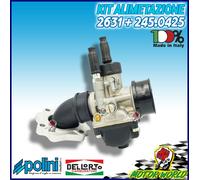 CARBURATORE PHBG 19 DELL'ORTO + COLLETTORE POLINI MBK NITRO 50 H2O