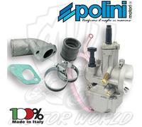 CARBURATORE POLINI PWK ø28 + COLLETTORE ASPIRAZIONE VESPA PX 125 150