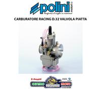 Carburatore Polini Racing PWK Valvola Piatta 32 PIAGGIO NRG NTT
