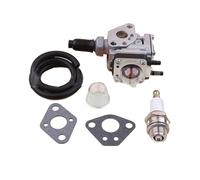 Carburatore regolabile per tosaerba Carburatore Carb Kit Trimmer Strimmer Carburatore Spark Per Plug Primer Lampadina Carb Guarnizione Per Kawasaki TH43 TH48 KBH48A
