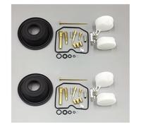 carburatore ricostruzione kit Per Kaw&asaki KLE500 1991-2005 KLE 500 Kit Di Riparazione Carburatore Motocicletta Pistone Membrana Del Vuoto E Parti Galleggianti(2 sets B)