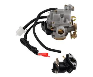 Carburatore Roller Vergaser 50ccm Carburetor & intake manifold for Rex RS 400