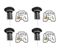 Carburatore Sostituzione Kit Di Riparazione Vite Aria Guarnizione Valvola A Spillo Carburatore Con Membrana A Stantuffo Per XVS1100 Per Drag Star 1999-2007 Per XVS 1100(4 SET)