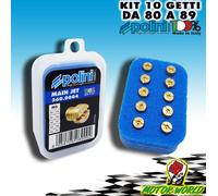 Carburatore Ugello Principale Set Polini 5mm Per Dellorto Carburatore 80 - 89