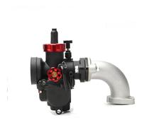 Carburatori moto Per Flangia PE 17mm19mm24mm Con Getti CNC Set Collettore Gomito Aspirazione 2T 4T PitBike ATV Moto Carburatore(PE22mmFLYJ Kit)