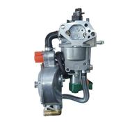 Carburatori Moto Per GX390 Per GX340 188F Per GPL Per CNG Generatore Da 45-55 KW Carburatore A Doppio Carburante Starter Manuale Benzina Gas Piccoli Motori Kit Carburatore