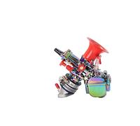 Carburatori YD28/30 Moto Carburatore Per Per YD-MJN28/30 Dual Stack Carburatore Power Up Kit Per Go Kart(28mm colorful)