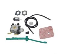 Carburetor Kit for FS38 FS45 FS55 Trimmer Brushcutter | Fits FS38, FS45, FS55 trimmers, includes gaskets, fuel line, air filter, per primer bulb, complete repair solution