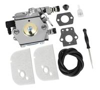 Carburetor Repair Kit for Stihl 009 010 011 012 Chainsaw with Air Fuel Lines Gaskets Complete Tune-Up Parts Metal Component Easy Installation