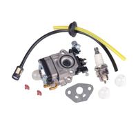 Carburetor Spark Plug Kit Fit for AL-KO Model BC-410 BC-4535 BC-4125