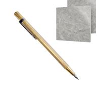 Carburo Scribe Pen - Punta in tungsteno Incisione Enhance Tool | Penna in carburo di tungsteno resistente con clip, perfetta per incisione, incisione e marcatura di vetro, ceramica
