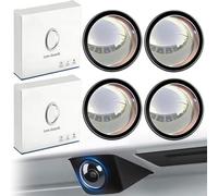 CarCamera Lens Protector - 4 pellicole protettive per fotocamera per auto, ad alta trasparenza, impermeabili, antiriflesso, compatibili con lenti da 2 cm, facili da installare (4 pezzi)