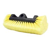 CARCAREZ, Spazzola per Lavaggio dell'auto con setole morbide, 25,4 cm, per Auto, Camper, Camion, Barca, Camper, Pulizia Esterna, Giallo