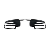 Carcasa specchio anteriore Compatibile Con Benz Per GLA Class X156 2014 2015 2016 2017 2018 Copri Specchietti Retrovisori Laterali Di Ricambio Per Auto(Black,B)