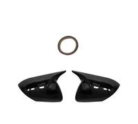 Carcasa specchio anteriore Compatibile Con Mazda Per 3 Per Axela BL 2009 2010 2011 2012 2013 Copri Specchietti Retrovisori Auto Copri Specchietti Laterali Di Ricambio(Black)