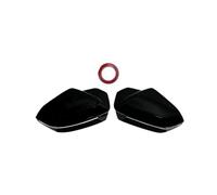 Carcasa Specchio Auto Compatibile Con BMW Per M5 G90 2024 2025 Adesivo Per Auto Copertura Specchietto Retrovisore Laterale Copertura Specchietto Retrovisore Porta(Black)