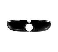 Carcasa Specchio Auto Compatibile Con RS6 2009 Copertura Specchietto Retrovisore Laterale Per Auto, Calotta Parafango, Rivestimento Esterno Per Specchietto Retrovisore(Black)