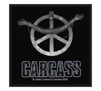 Carcass - Toppa Heartwork, Nero , Taglia Unica