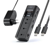 Carcassa disco esterno Ewent EW7065 2.5/3.5" ABS Nero USB 3.2 Gen 2 M.2