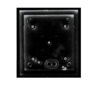 MX OPT-BOX1EONBL - Alloggiamento modulare, singolo, da parete, nero