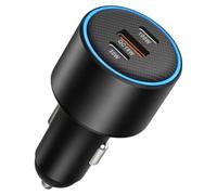 carCharger Adapter | 130W Efficient Heat Dissipation | Fast Charging carCharger Installation With No Tools Or Vehicle Changes, Delivering Steady Charging For Your Daily Driving. It Fits Universal
