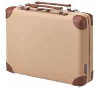 Carchette Carry Case Slim (Beige) - Tragekoffer, Aktentasche, Schultasche, mit Schultergurt | by KING JIM: Für Schule, Studium und Beruf