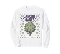 Carciofi Romaneschi Saperi e Sapori Grafica Carciofi Felpa