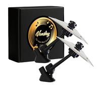 CarCymbal Fun Air Vent Clips, Easy Fit Mini Plate per gli amanti della musica, accessori auto compatti e durevoli per tutti i tipi di veicoli, facile installazione e