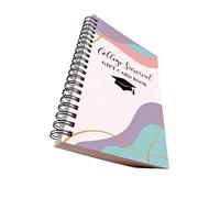 Card Book - Academic Milestone Journal for Graduates | Artistic Paper plus Elastic Closure, Memory Collection Album, Inspirational Notebook for Teens, Freshman, Seniors and Campus