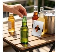 Card Bottle Opener Rustproof Portable - Compact Funny Metal Wallet Card Cap | Wallet Card Shape Beer Cap Opener for Pub, Kitchen, Restaurant, | Club, Park, Home, Wedding, Birthday Party Card Bottle Funny