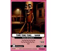 card Brainrot Universo Psichedelico #42 Tung Tung Tung Sahur