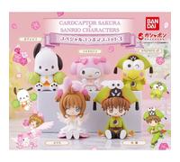 Card Captor Sakura X Sanrio Sp Collabo Mascotte 3 Set Completo Figura Capsula