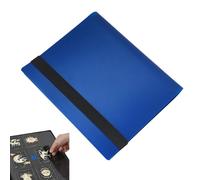 Card Collection Binder, 9 Pocket Card Folders for Trading Cards, Collectible Album Storage Organizer, Protective Sheets, Ideal to Hobbyists, Collectors, Travel, Home, Studio, Kids, Women, Men