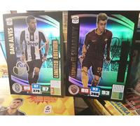 CARD DANI ALVES -EL SHARAWY FIRMATA LIMITED ED. ADRENALYN PANINI 2016-17