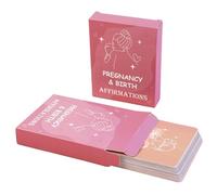 Card di affermazione della mamma di nuove mamme, scheda di affermazione della gravidanza stampata a doppia parte portatile, Push Push New Mom Gifts dopo le donne dopo la nascita