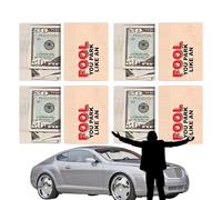 Card di parcheggio cattivo da 50 dollari - Biglietti di parcheggio di promemoria educati | 50 pezzi oggetti di scena di scherzi realistici | Per gli appassionati sociali, le riunioni degli amici, i ce