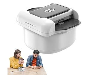 Card - Electric Card , 1-2 Carte Da Gioco Mescolando La Macchina, Macchina Ricaricabile con 2 Modalità Di Dispenser A Basso Rumore per Tavolo Da Gioco Da Poker Professionale - Her