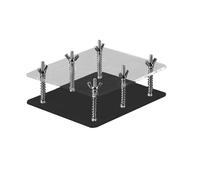 Card Flattener - Premendo Le Schede MACCHINE | Pressa Di Rilegatura Del Libro Acrilico | Strumento Di Correzione Della Scheda Trasparente | Riparatore Di Carte Da Gioco | Cards Protector | Container