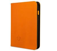 Card Guardian - Raccoglitore Premium 9 tasche con cerniera per 360 carte - Tasche di caricamento laterali per giochi di carte collezionabili TCG (Arancione)