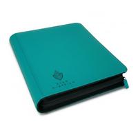 Card Guardian - Raccoglitore Premium con 9 Tasche e Cerniera per 360 Carte - Tasche Laterali - Compatibile con Carte Sportive e Carte da Collezione TCG... (Ciano)