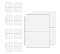 Card Holder Binder - 10-Sheet Clear Album | A5 A6 Loose-Leaf Photo Sleeve