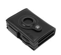 Card Holder, Wallet Clip Anti Theft for Bank Card (Color : Black)