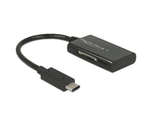 CARD READER DELOCK 91740 Lettore di schede USB 3.2 Gen 1 Type-C con 4 slot