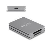DELOCK 91011 - Lettore di schede, USB-A/-C, per SD, CFexpress tipo B.
