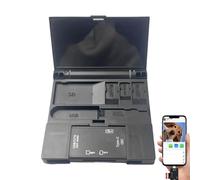 Card Reader Phone, Electronic TF Card Reader, 3,39 x 3,46 in Access Foto, Video, Documenti, Pocket-Sized Portable Tool for Cellulari and Tablets