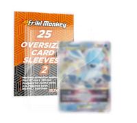 Card Sleeves per carte Jumbo, buste per lettere, formato 137 x 190 mm, buste formato jumbo compatibili con pokemon Promo, custodia protettiva per lettere, sleeves confezione da 25