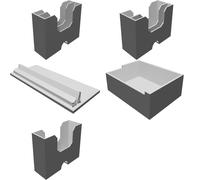 Card Storage Organizer for Dune Imperium - Sleeved Cards Compatible Game Holder