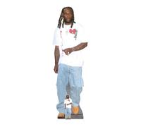 Cardboard Cutout A Grandezza Naturale Di Burna Boy Con Mini Standee Gratuito