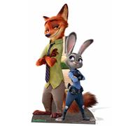 Cardboard Cutout A Grandezza Naturale Di Judy Hopps E Nick Wilde Di Zootropolis