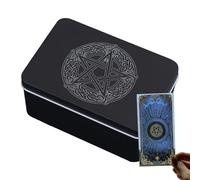 Cardboard Tarocchi, Tarocchi Deck Box - Tarocchi Carta Supporto Storage | Organizzatore dei Tarocchi, Caso di Protezione per Carte da Giochi da tavolo, a, Se référer au descriptif, riferimento